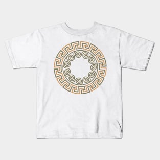 Greek ornament Meander Kids T-Shirt